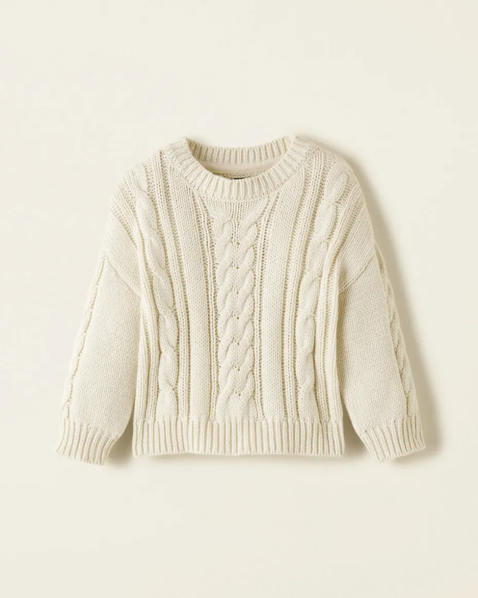 Baby Cable Crew Sweater