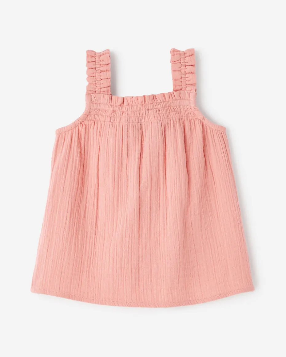 Baby Crinkle Smocked Dress
