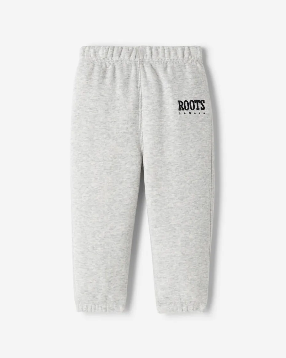 Baby Plaid Applique Sweatpant