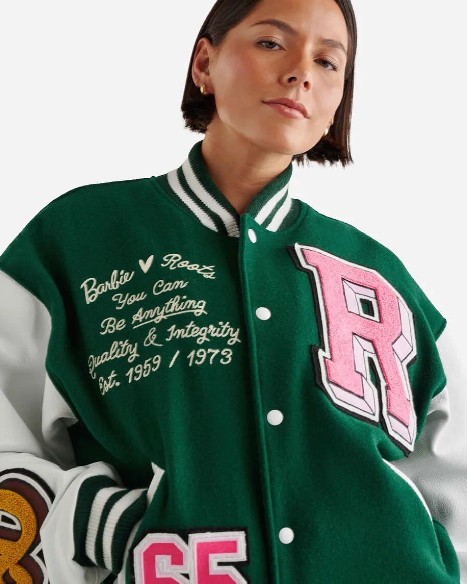 Barbie™ X Roots 65 Varsity Jacket