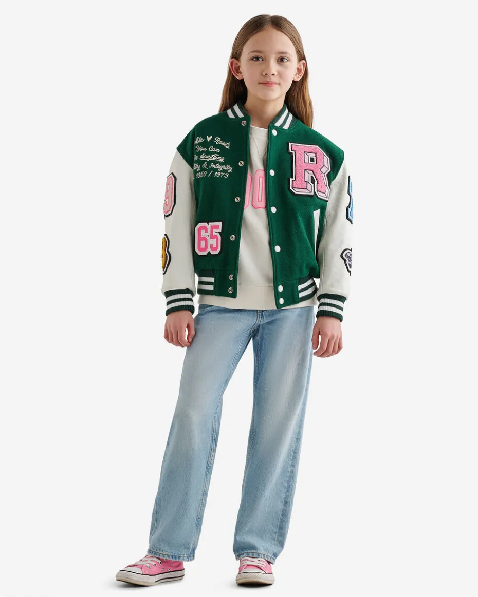 Barbie™ X Roots Kids 65 Varsity Jacket