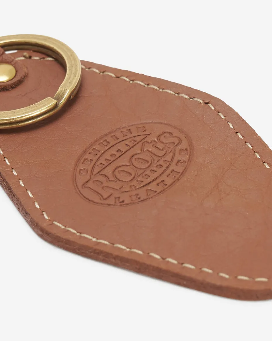 Canada Leather Keychain