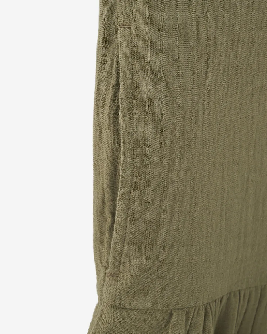 Isla Gauze Drop Waist Dress