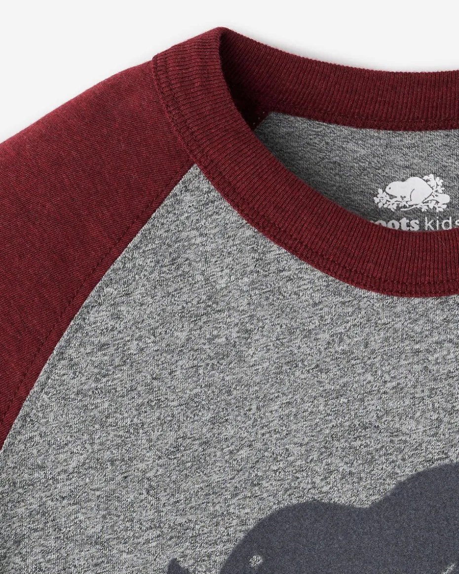 Kids Organic Cooper Baseball T-Shirt