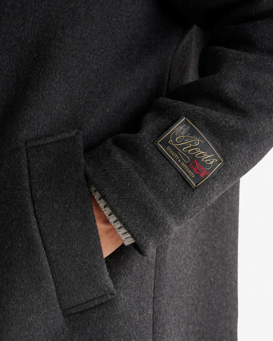 Long Wool Blend Coat