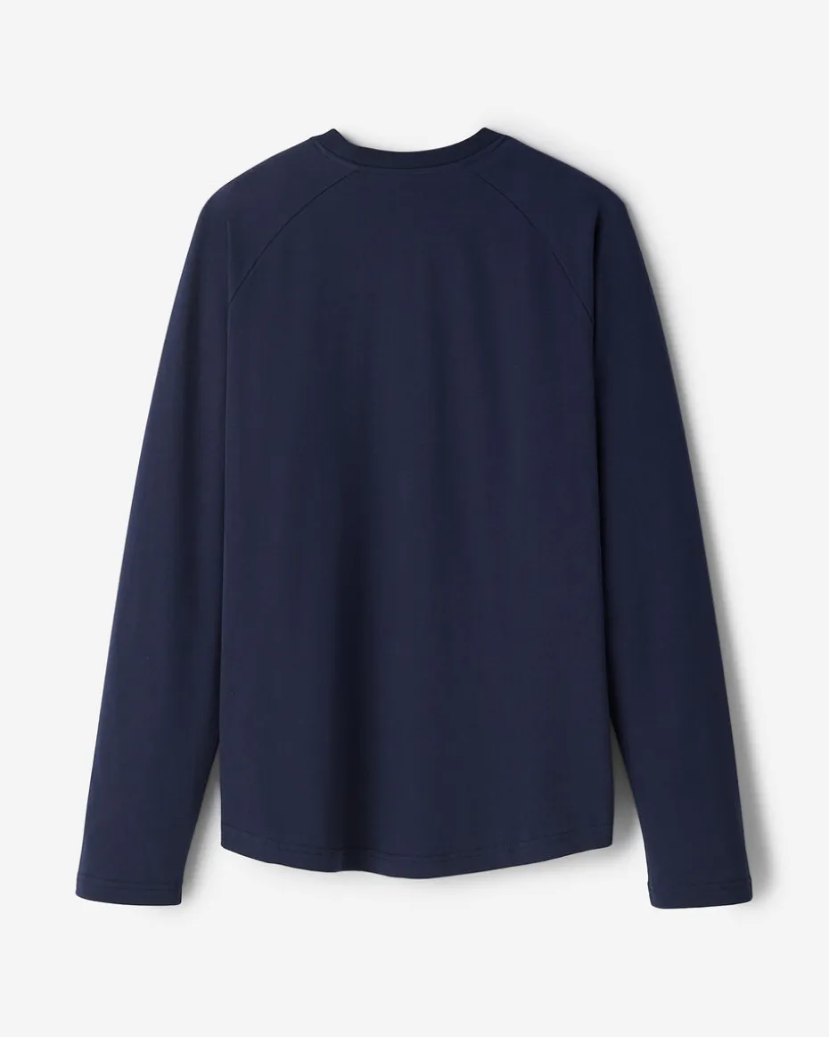 Mens 1973 Champs Raglan Long Sleeve T-Shirt