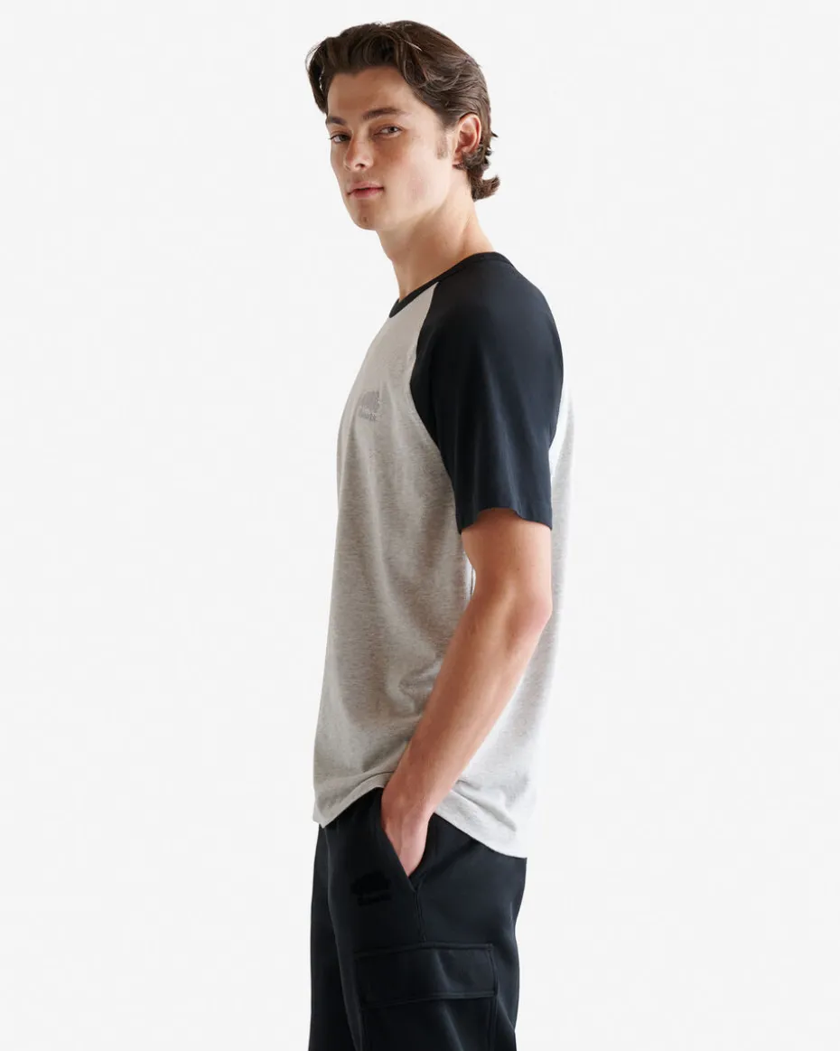 Mens Organic Cooper Blocked T-Shirt