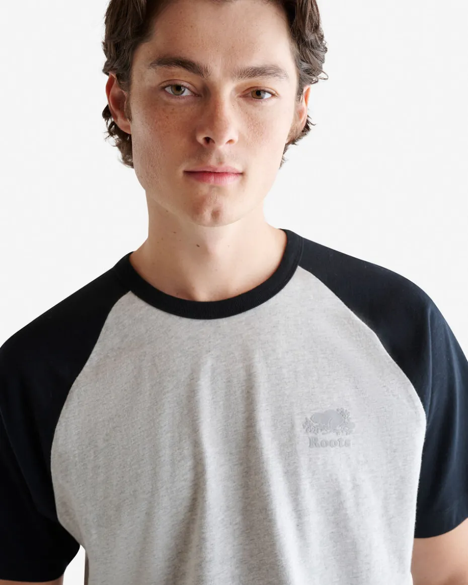 Mens Organic Cooper Blocked T-Shirt