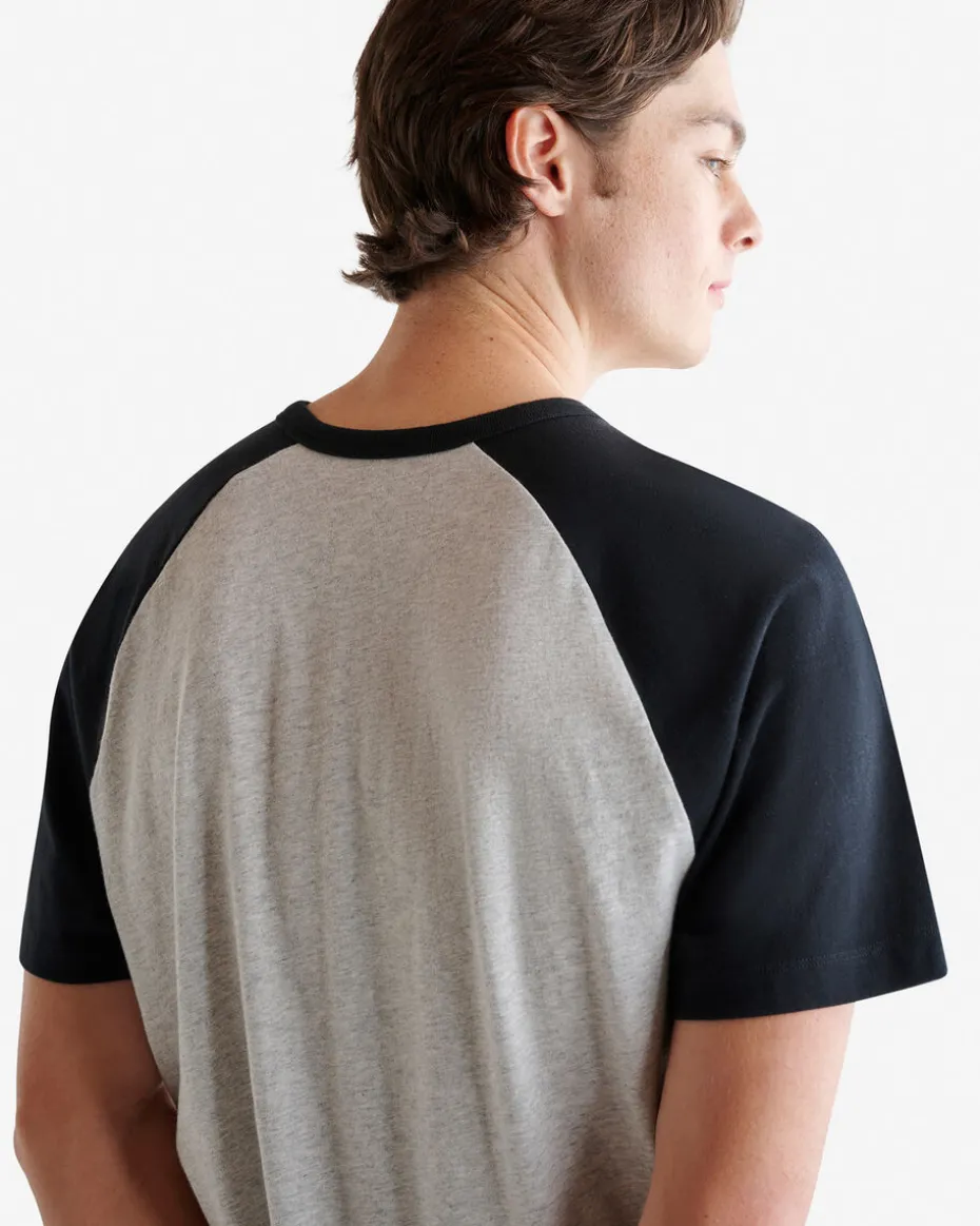 Mens Organic Cooper Blocked T-Shirt