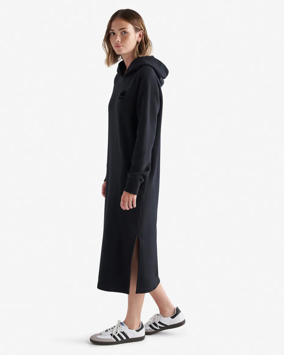 Organic Cooper Hoodie Midi Dress