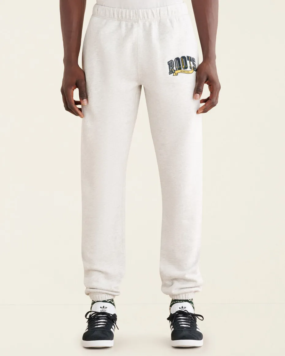 Plaid Applique Sweatpant