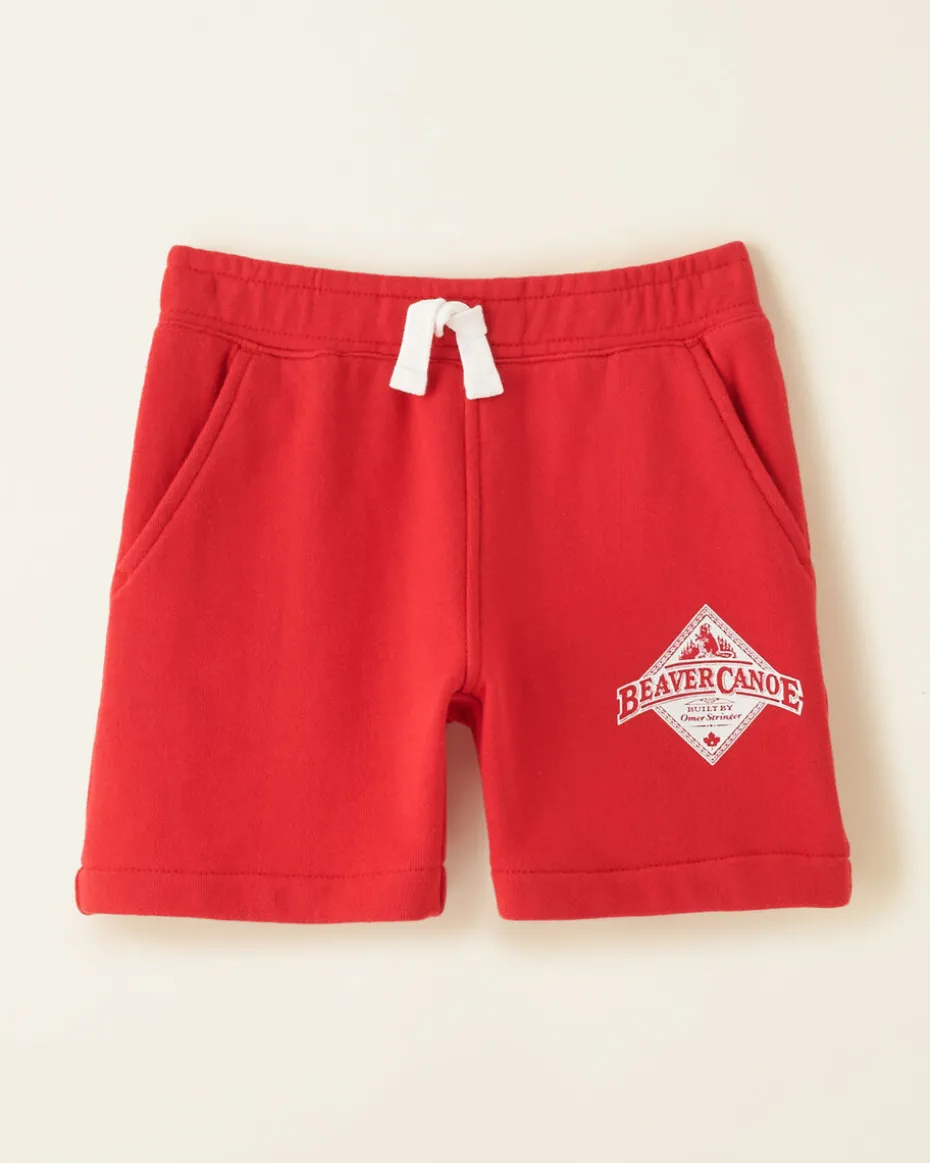 Toddler Beaver Canoe Sweatshort