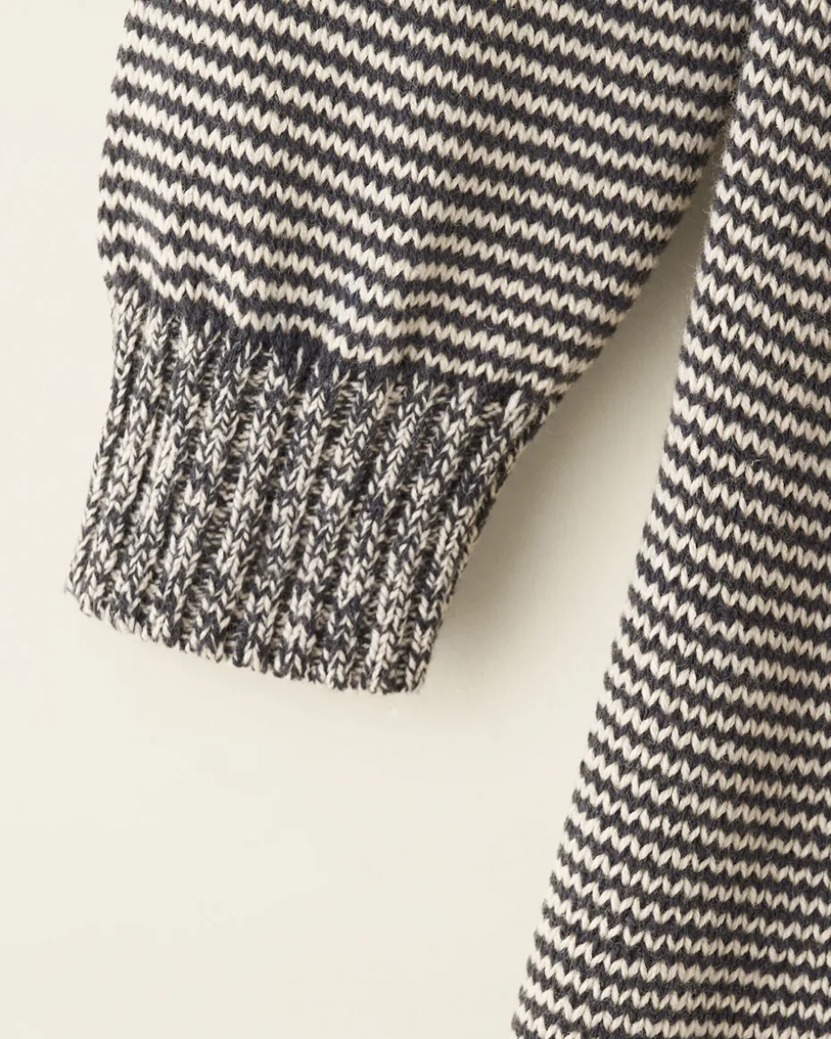 Toddler Girls Cabin Knit Stripe Dress