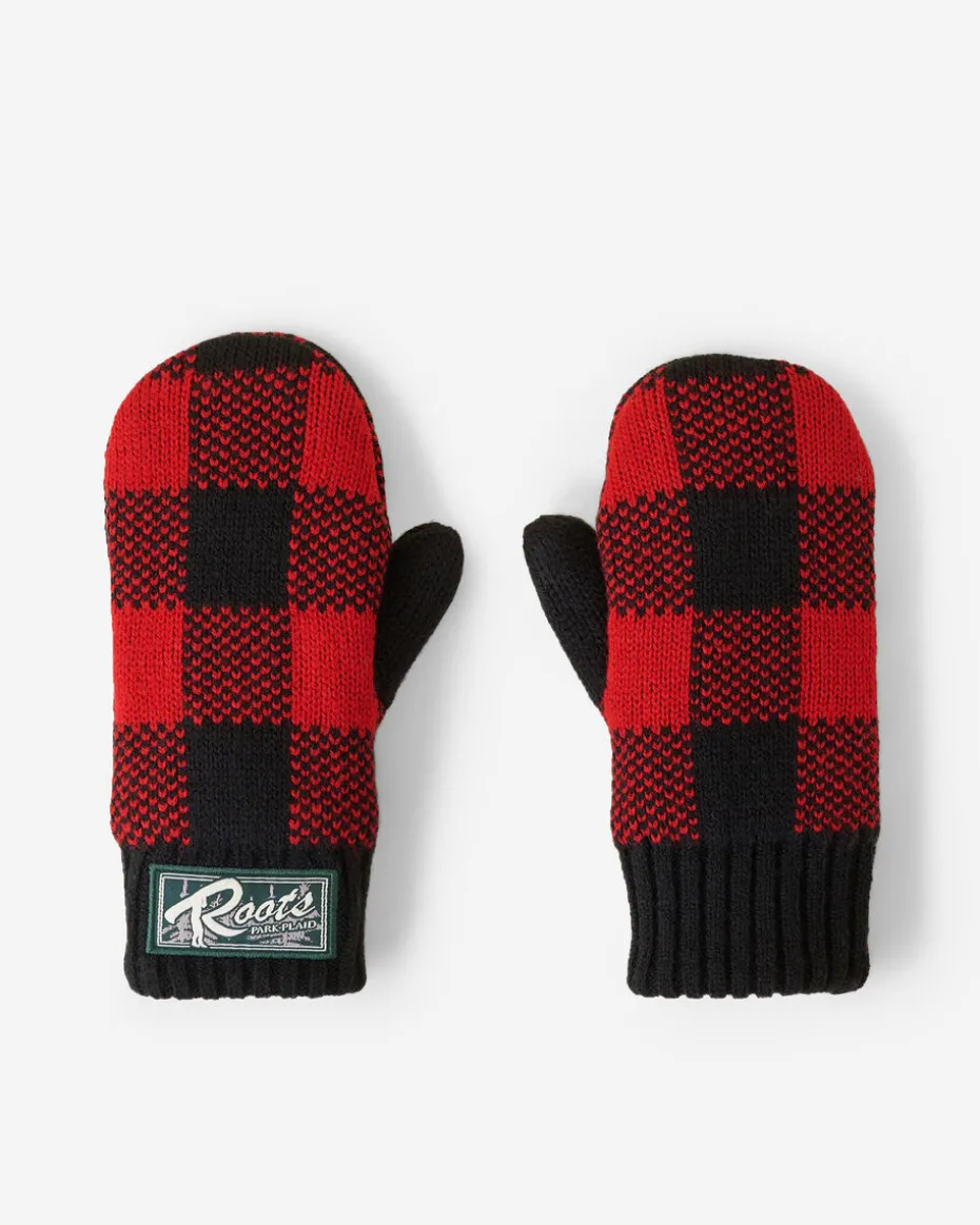 Toddler Park Plaid Mitten