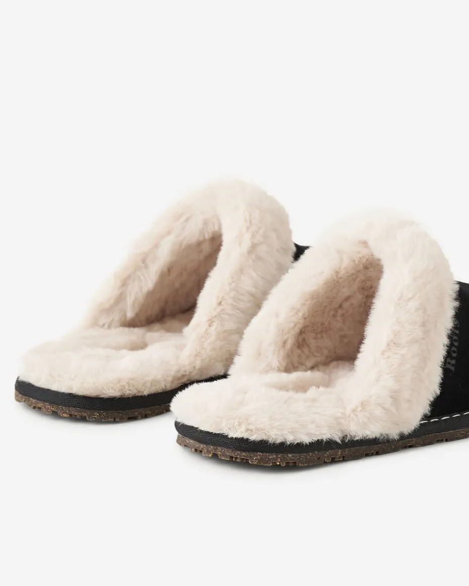 Womens Mule Suede Slipper