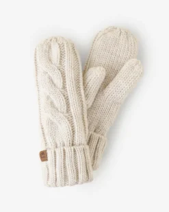 Womens Olivia Cable Mitten