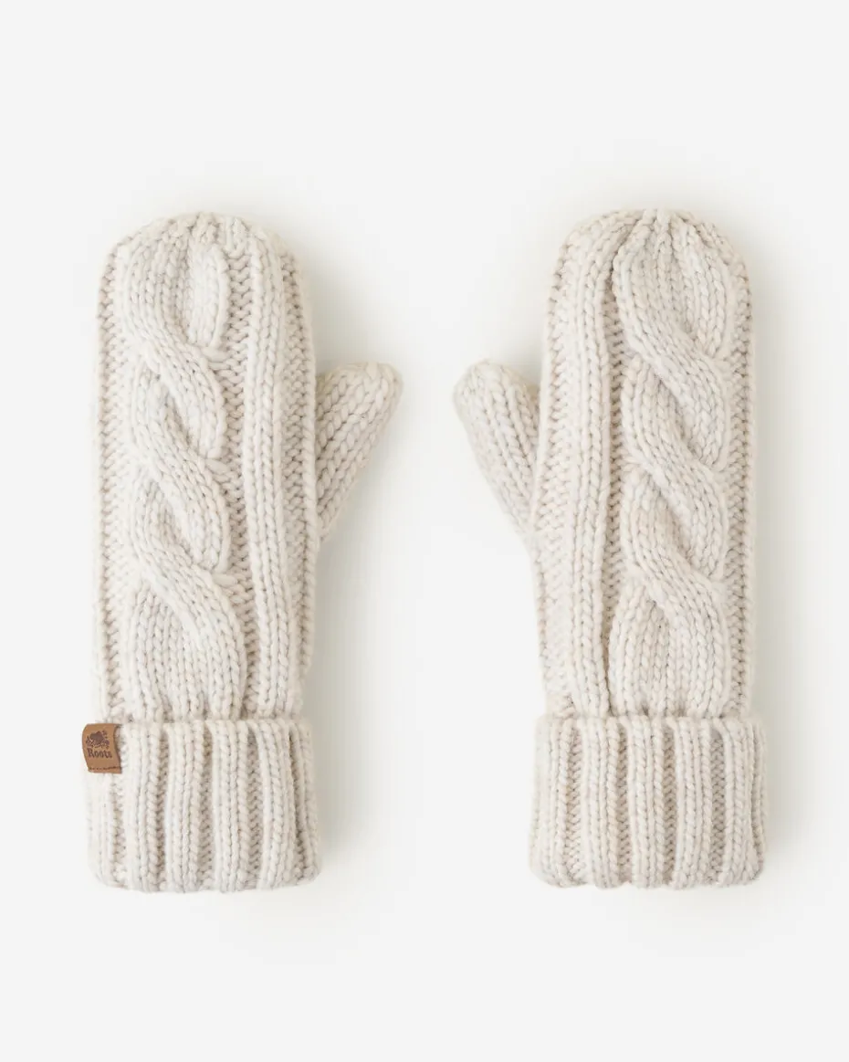 Womens Olivia Cable Mitten